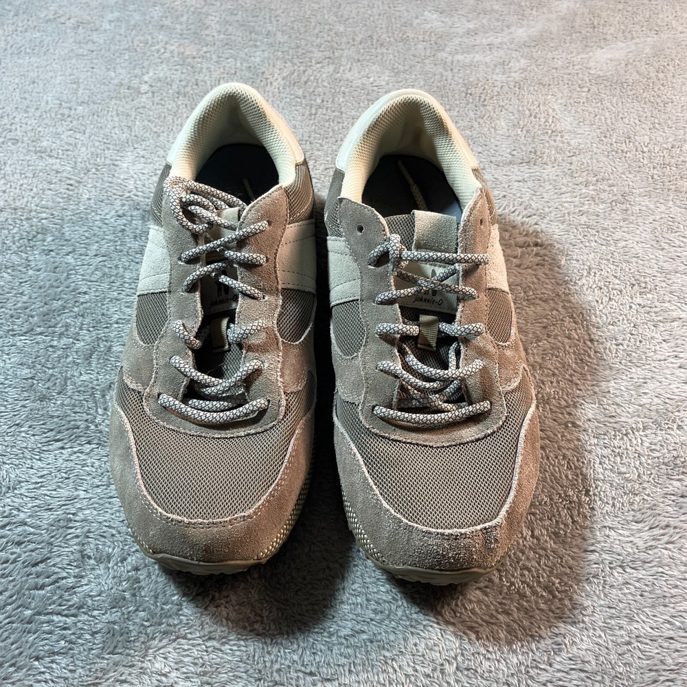 Johnnie O Vintage Style Sneakers Lace‎ Up Suede Brown Casual Shoes